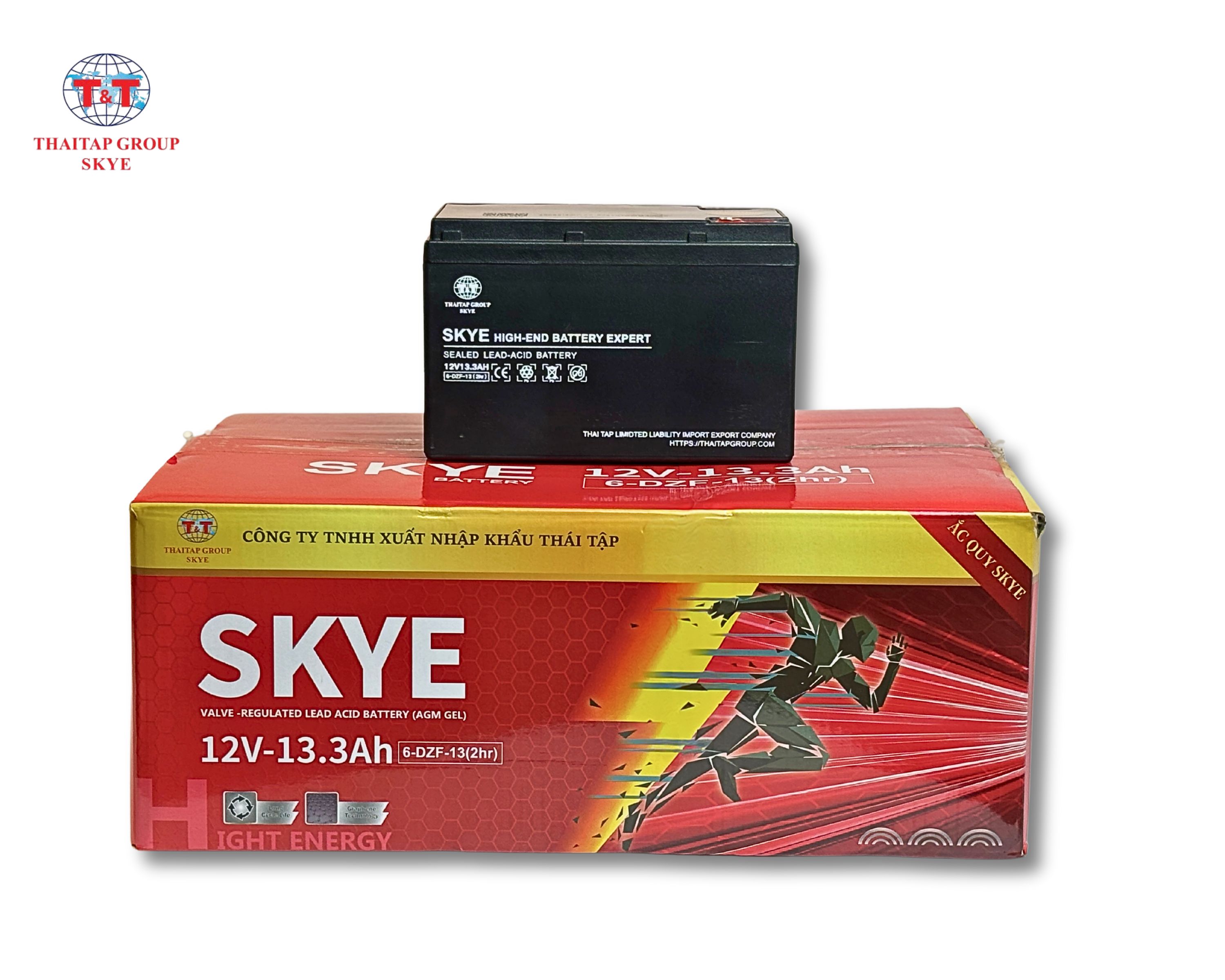 Ắc Quy SKYE 12V-13.3Ah New Model 2025